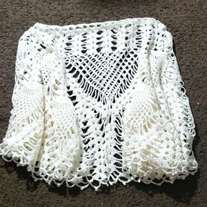 Oval coffee table cloth